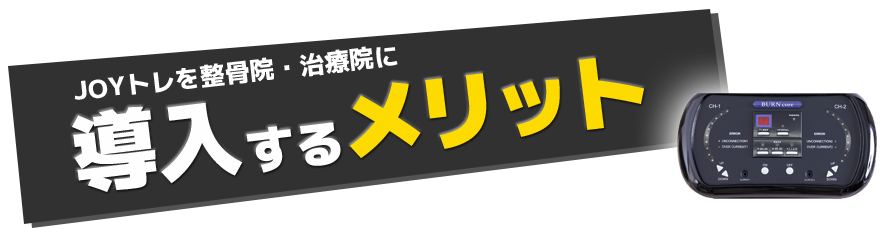 体幹・インナーマッスルトレーニングのJOYトレで整骨院の新たな自費施術売上に｜株式会社フォレスト